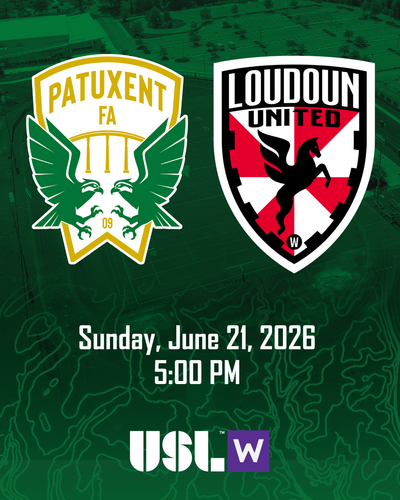 Patuxent FA vs Loudoun United FC USL W poster