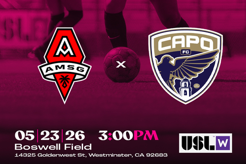 USL W - Match 2 v Capo FC  poster