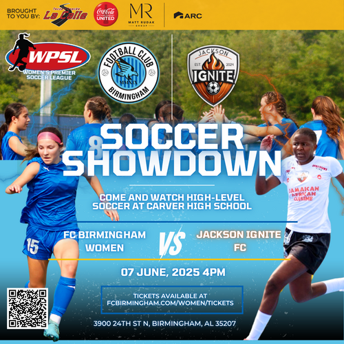 FC Birmingham Women vs Jackson Ignite FC poster